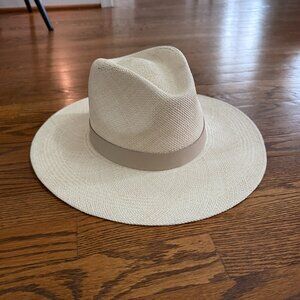 Brand New Brixton Harper Panama Straw Hat, Size L